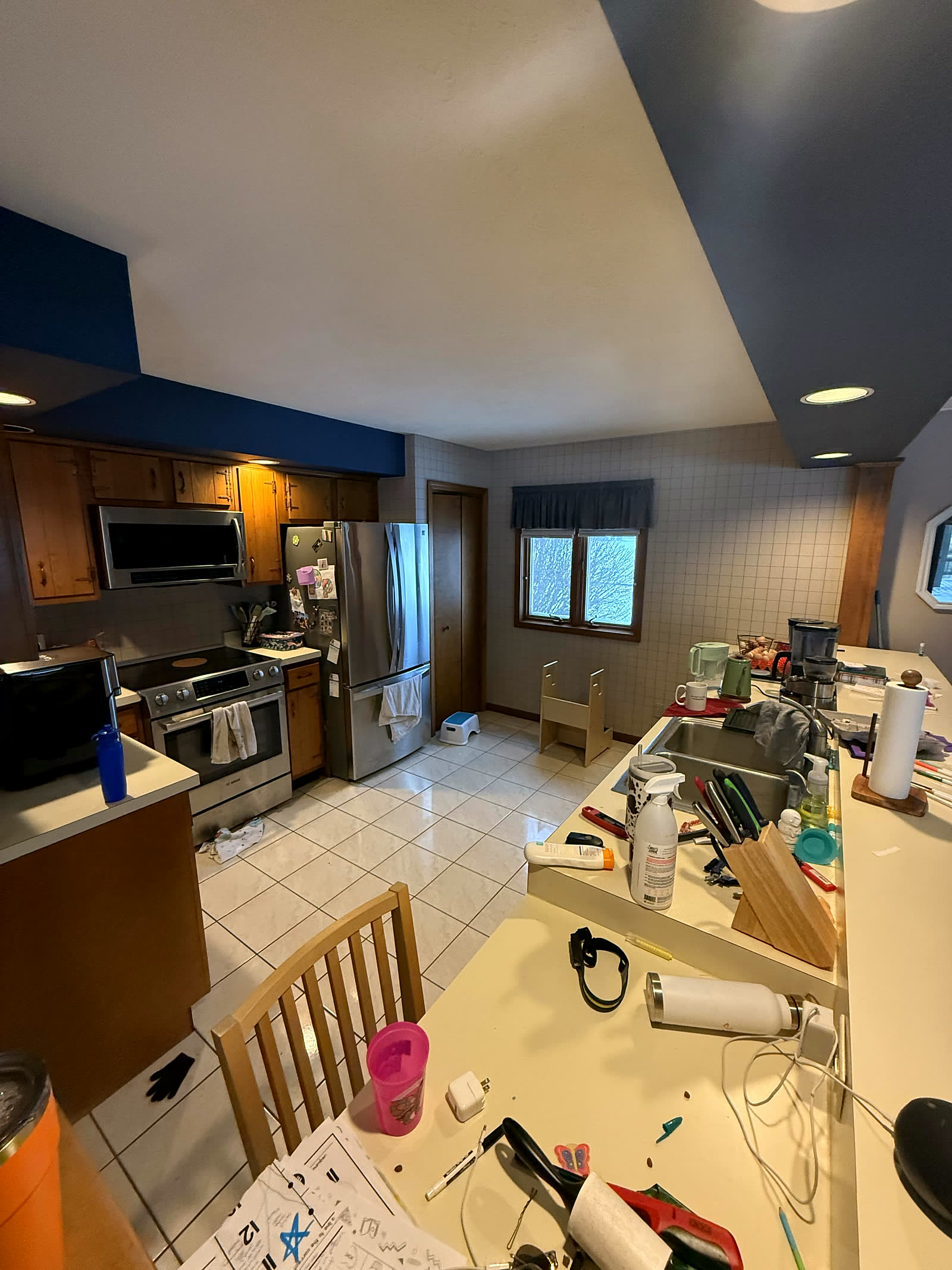 Whole-home renovation in progress — new kitchen taking shape